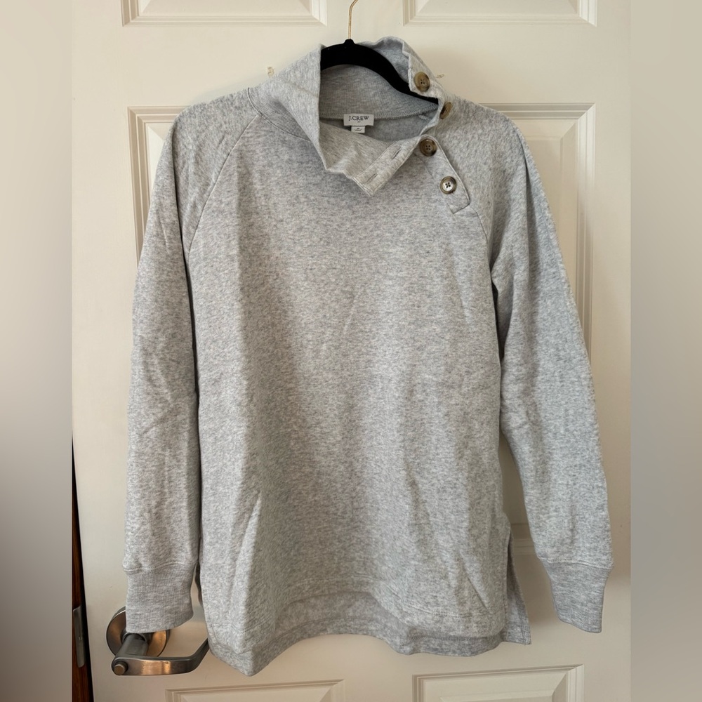 J. Crew factory tunic length sweatshirt size Small